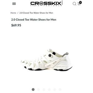 Crosskix men’s size 12 color: whiteout NWOT